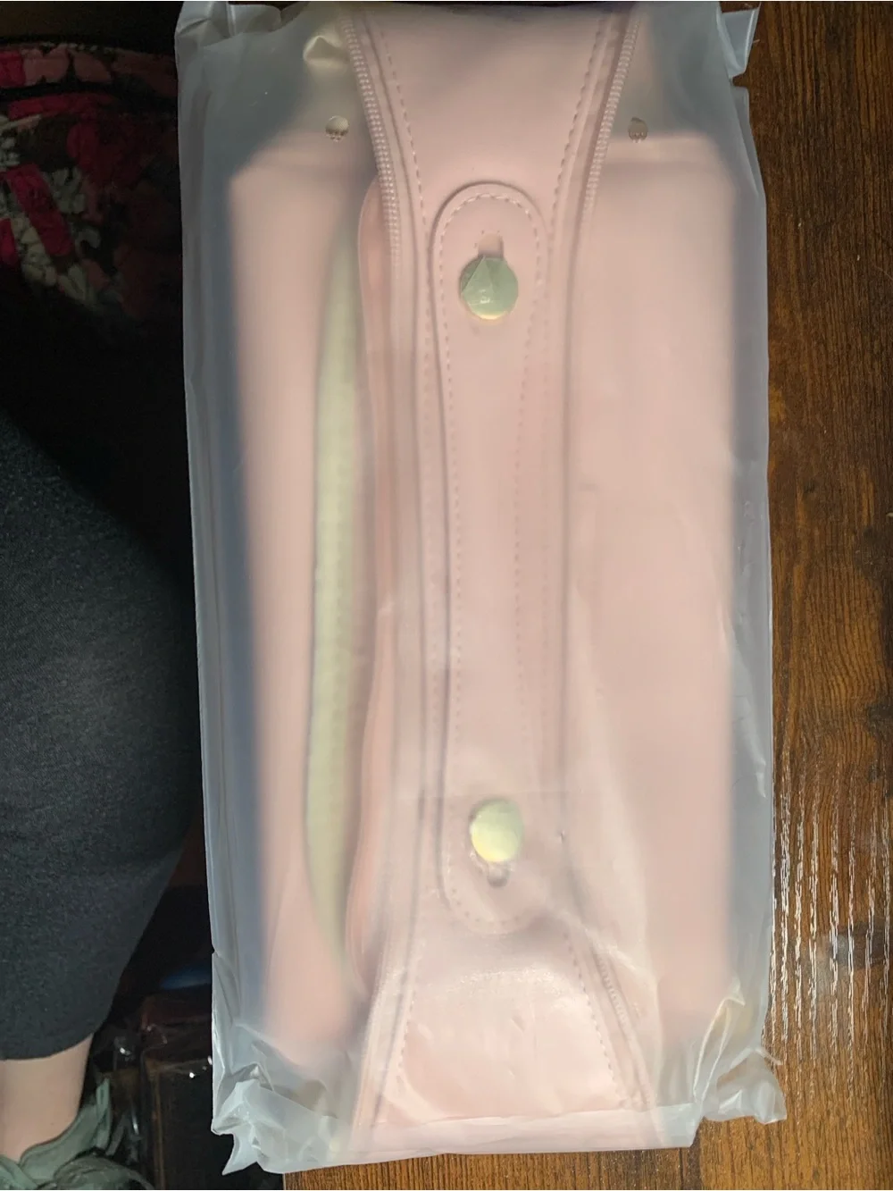 Barefoot Caribou Pink Travel Cosmetic Bag